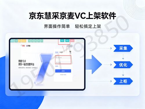 自动智能上架软件 京东慧采商品专属上架工具的革新与赋能